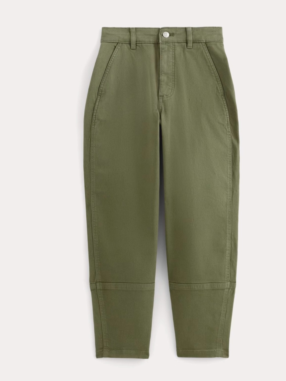 Everlane Utility Barrel Pants size 00 Olive green